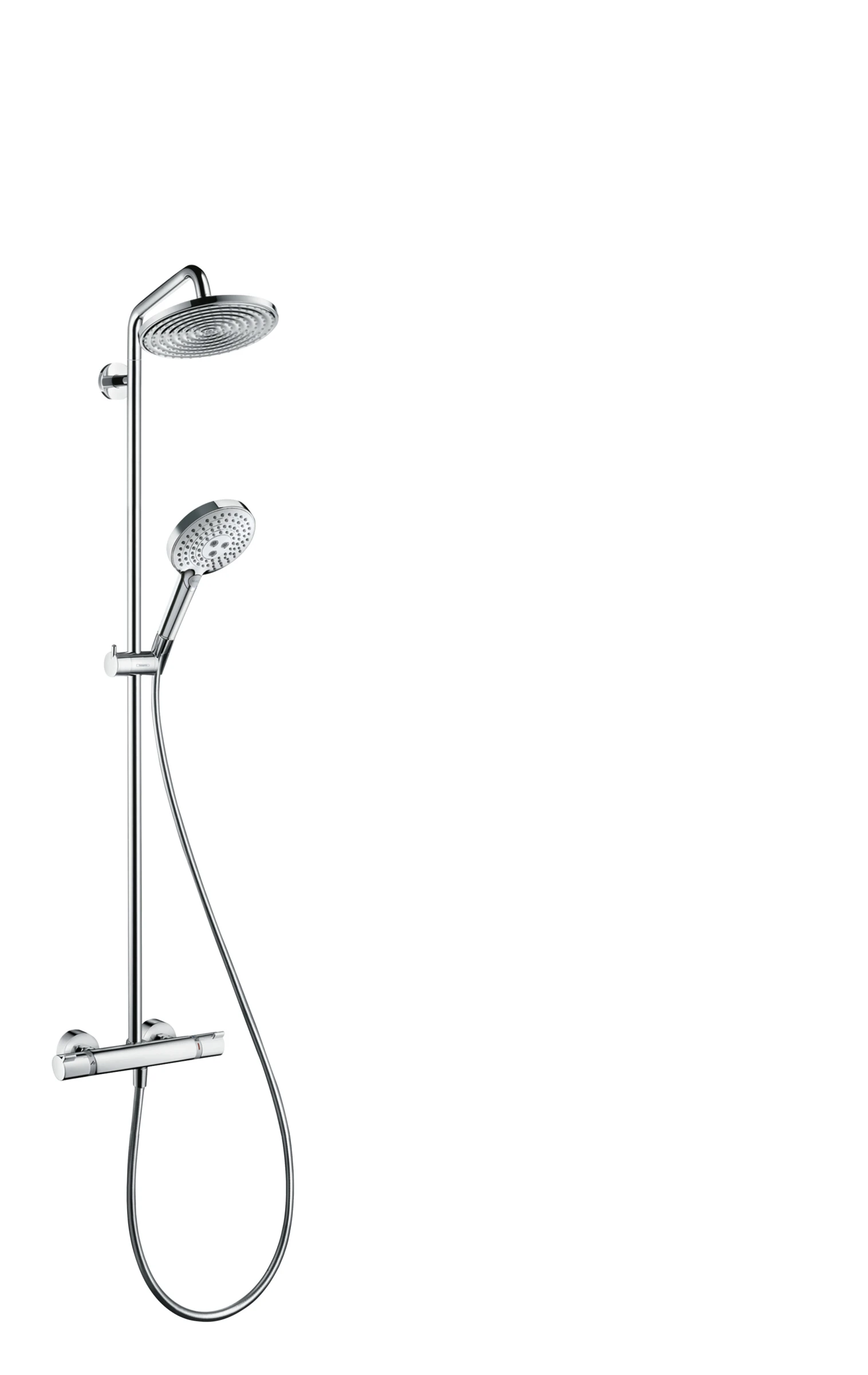 Hansgrohe Raindance S Showerpipes With Thermostatic Mixer 1099 X 356 X 112mm Chrome
