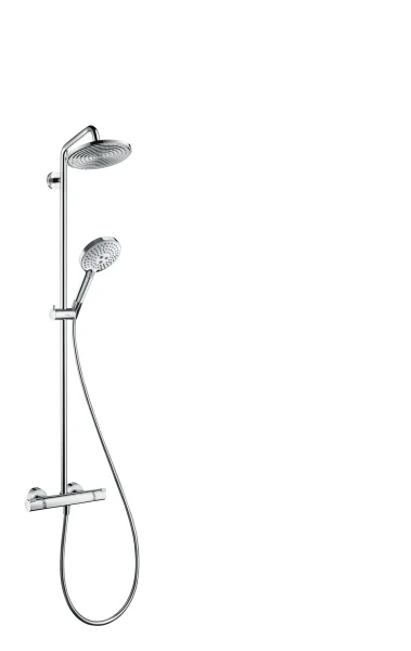 Hansgrohe Raindance S Showerpipes With Thermostatic Mixer 1099 X 356 X 112mm Chrome