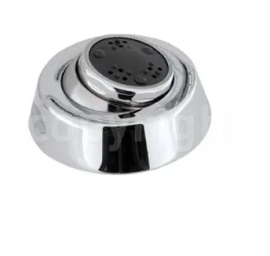 Crosswater Body Jet with Adjustable Head Chrome detail view - Image 2