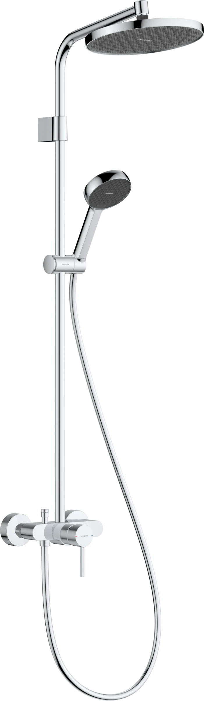 Hansgrohe Activera S Shower Pipes With Tap 1080 X 355 X 100mm Chrome
