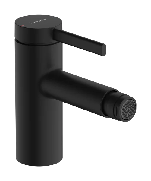 Hansgrohe Zesis S Single Lever Bidet Mixer With Metal Pop-up Waste Set Matt Black