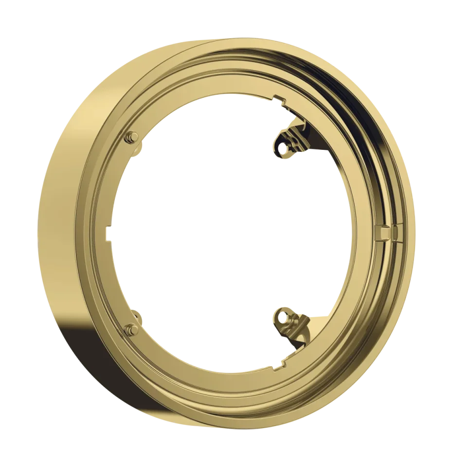 Axor Showerselect Id Extensions 254 X 229 X 64mm Gold - Polished product image - Image 1