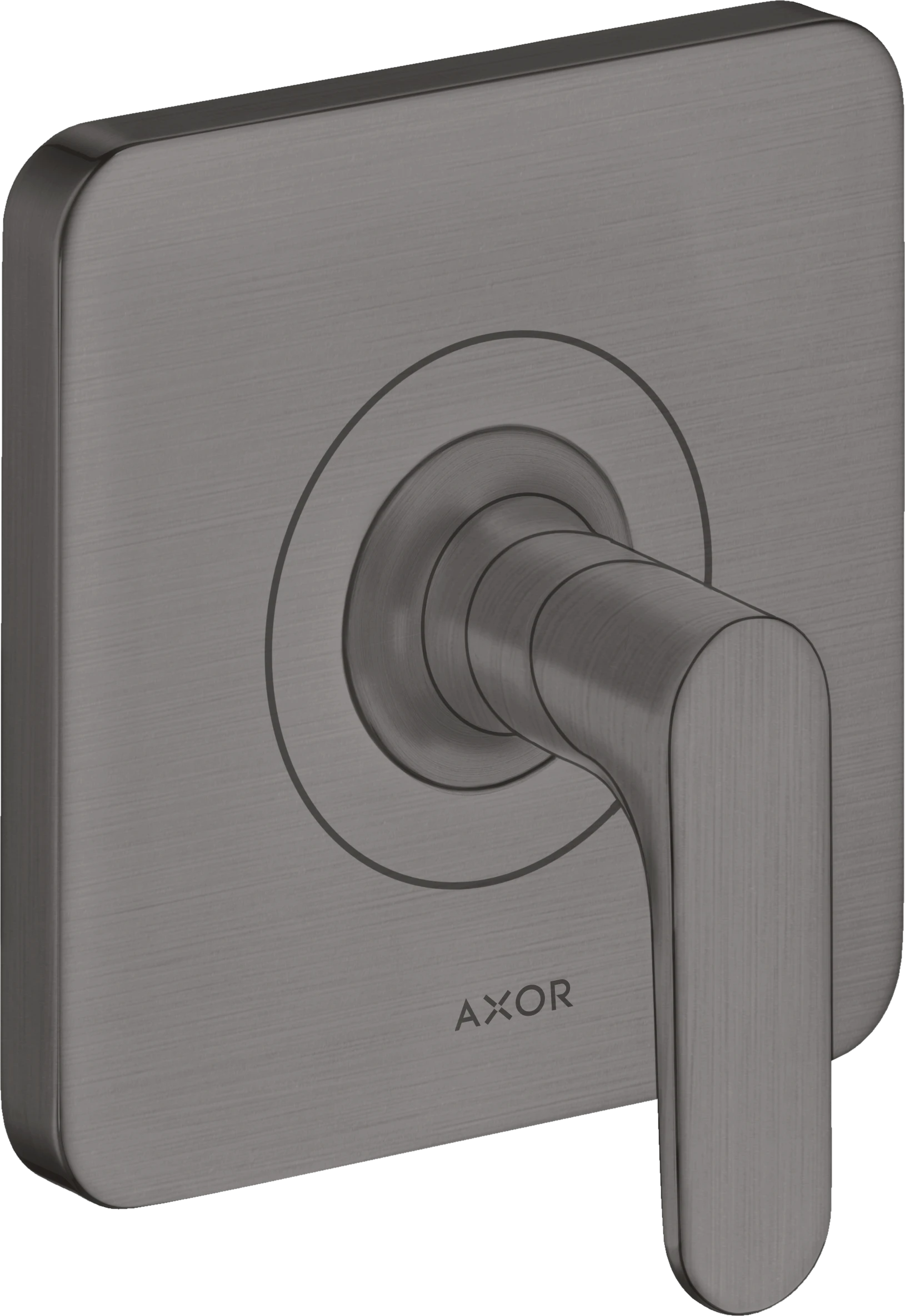 Axor Citterio M Shut-off Valves 130 X 110 X 87mm Gunmetal/chrome - Brushed