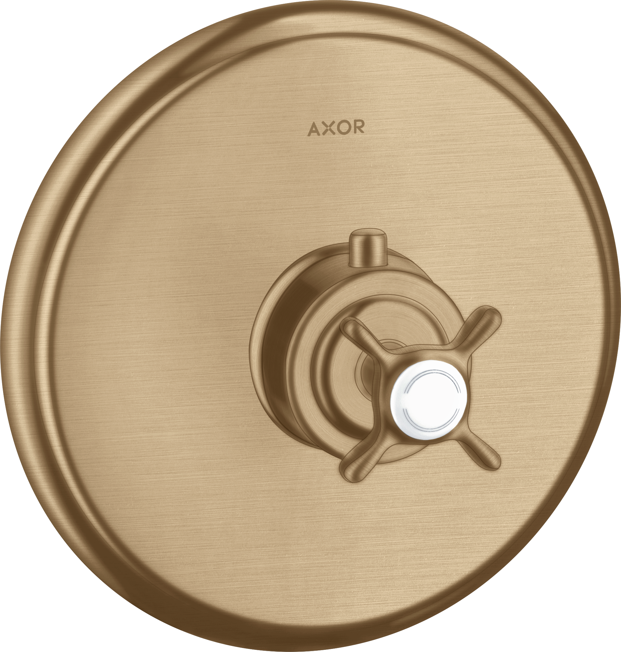 Axor Montreux Thermostatic Shower Mixer Concealed 217 X 187 X 135mm Bronze - Brushed