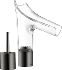 Axor Starck V 2-hole Basin Mixer 110 With Glass Spout Without Waste