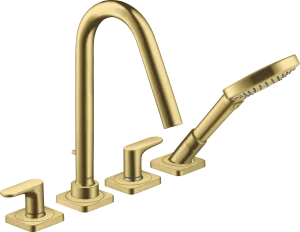 Axor Citterio M Bath Mixers Concealed 510 X 270 X 135mm Brass - Brushed