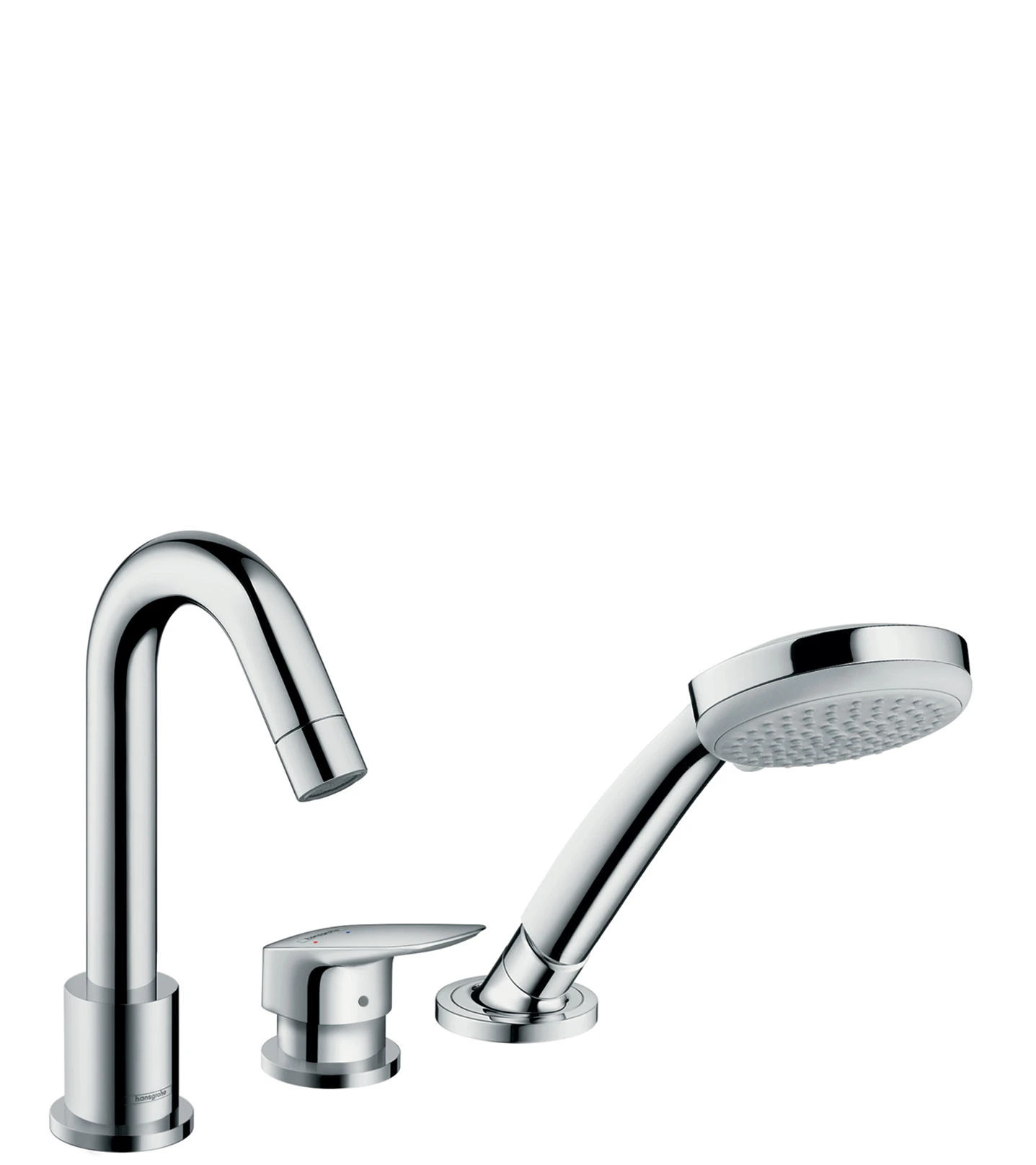 Hansgrohe Logis Bath Mixers Concealed 509 X 269 X 134mm Chrome