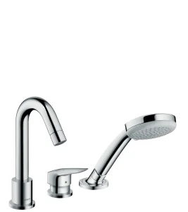 Hansgrohe Logis Bath Mixers Concealed 509 X 269 X 134mm Chrome