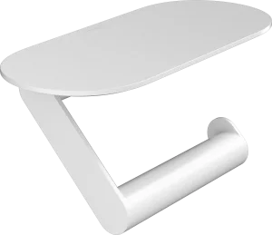 Hansgrohe Wallstoris Toilet Roll Holders 245 X 140 X 40mm White - Matt