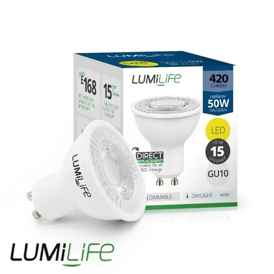 ByDesign Lighting IP54 Matt White GU10 LED Downlight Fitting product image - Image 2