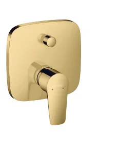 Hansgrohe Talis E Bath Mixers Concealed 217 X 180 X 132mm Gold - Polished