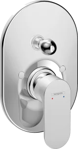 Hansgrohe Rebris S Bath Mixers Concealed 245 X 230 X 65mm Chrome