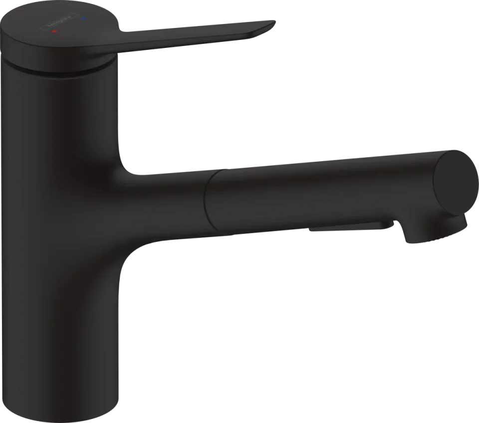 Hansgrohe Zesis M33 Manual Kitchen Mixers 560 X 313 X 110mm Black - Matt product image - Image 1