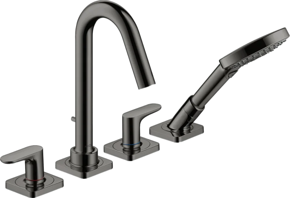 Axor Citterio M Bath Mixers Concealed 263 X 82 X 87mm Gunmetal/chrome - Polished product image - Image 1