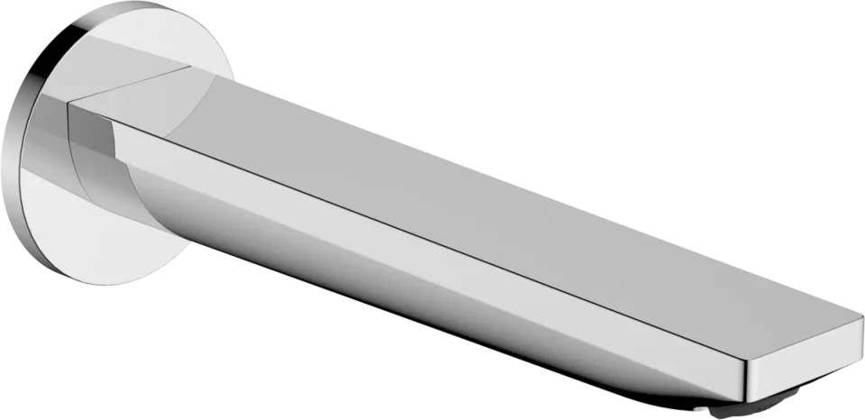 Hansgrohe Rebris E Bath Fillers 215 X 80 X 80mm Chrome product image - Image 1