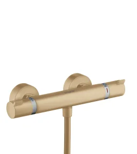 Hansgrohe Ecostat Comfort Thermostatic Shower Mixer Exposed 360 X 135 X 105mm Bronze - Brushed