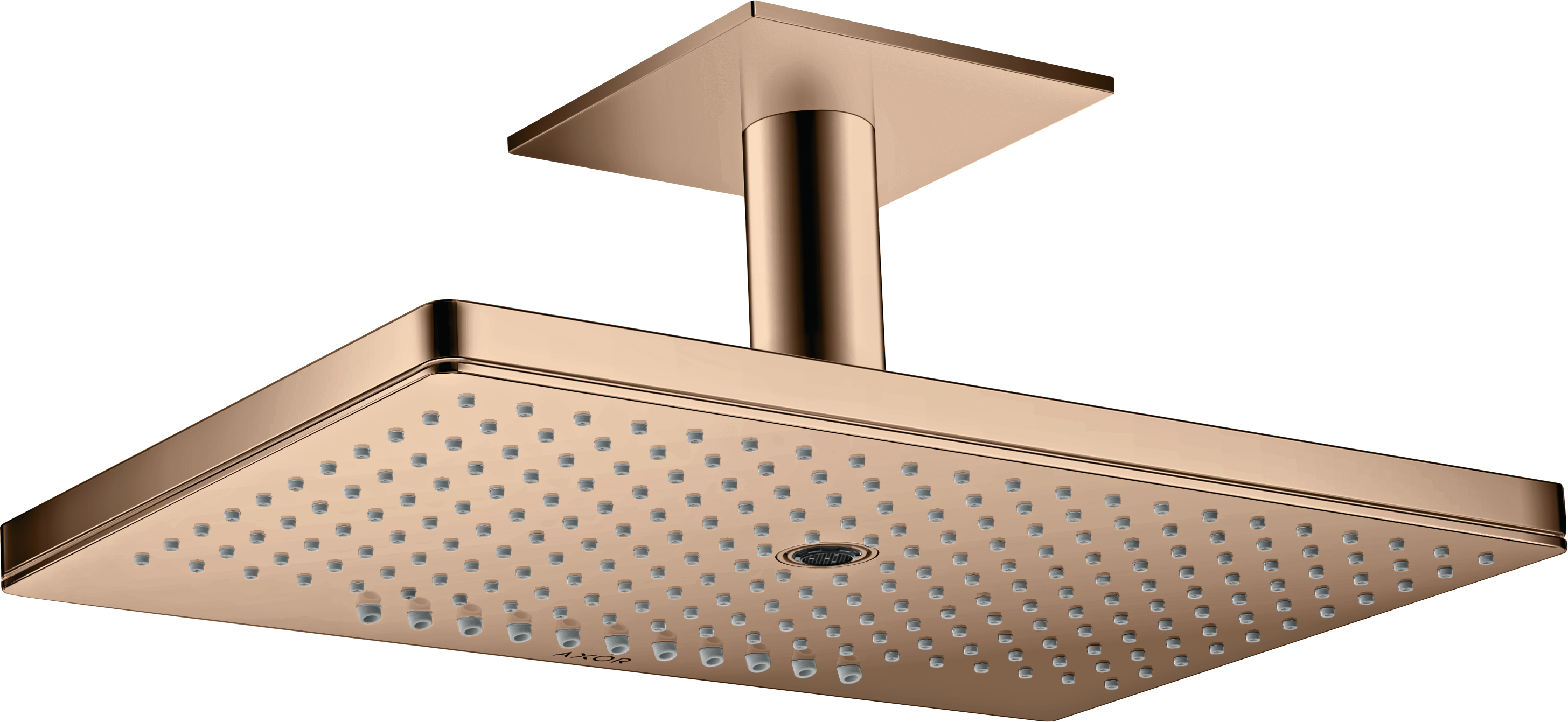 Axor Showersolutions Overhead Showers 575 X 380 X 202mm Rose Gold/gold - Polished