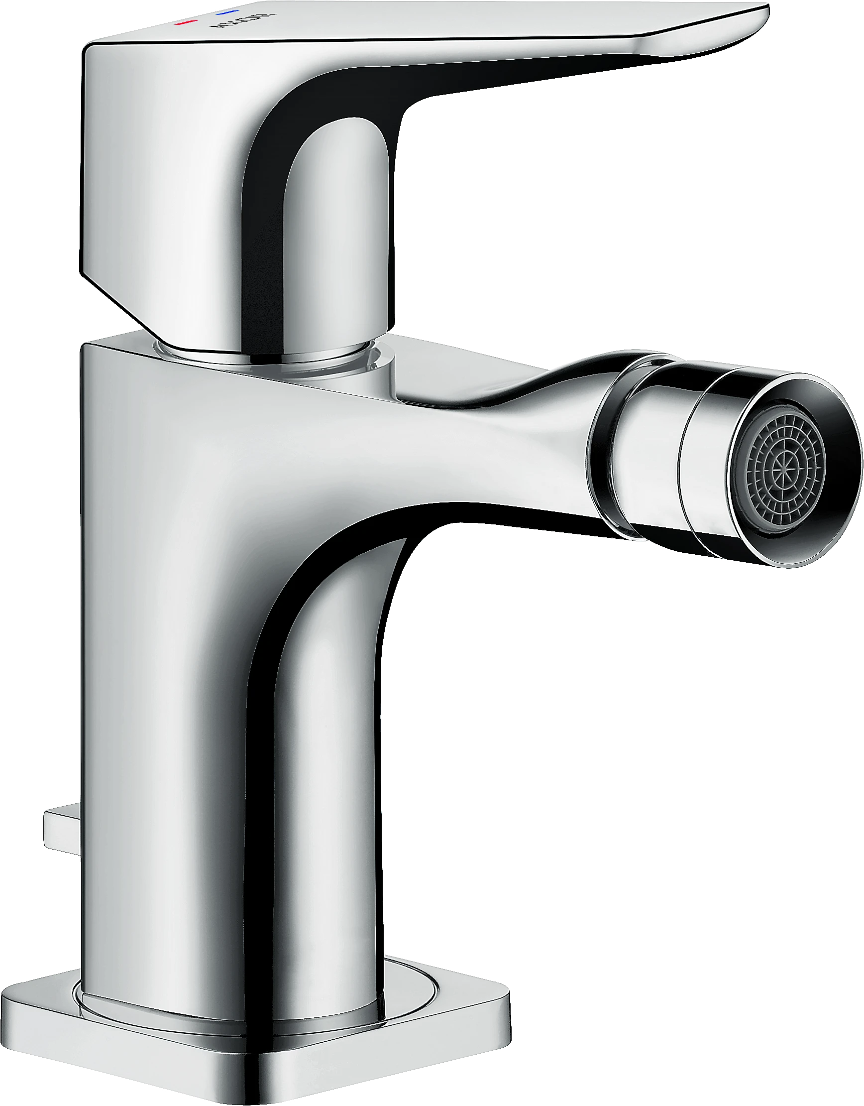 Axor Citterio E Single Lever Bidet Mixer With Lever Handle And Pop-up Waste Chrome
