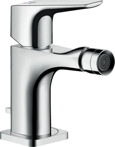 Axor Citterio E Single Lever Bidet Mixer With Lever Handle And Pop-up Waste Chrome
