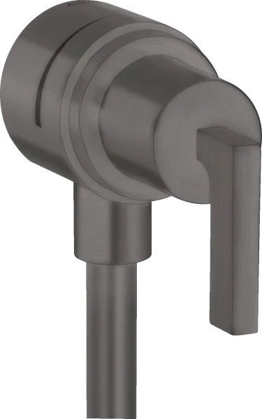 Axor Citterio Shut-off Valves 217 X 78 X 75mm Gunmetal/chrome - Brushed