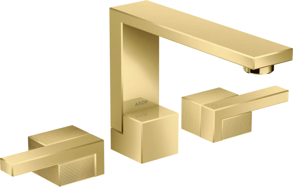 Axor Edge Manual Mixers 517 X 309 X 139mm Gold - Polished product image - Image 1