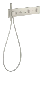 Axor Showercomposition Thermostatic Shower Mixer Concealed 715 X 395 X 150mm Stainless Steel