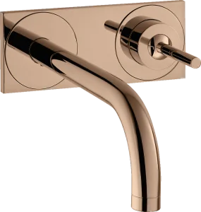 Axor Uno Manual Mixers 460 X 245 X 105mm Rose Gold/gold - Polished