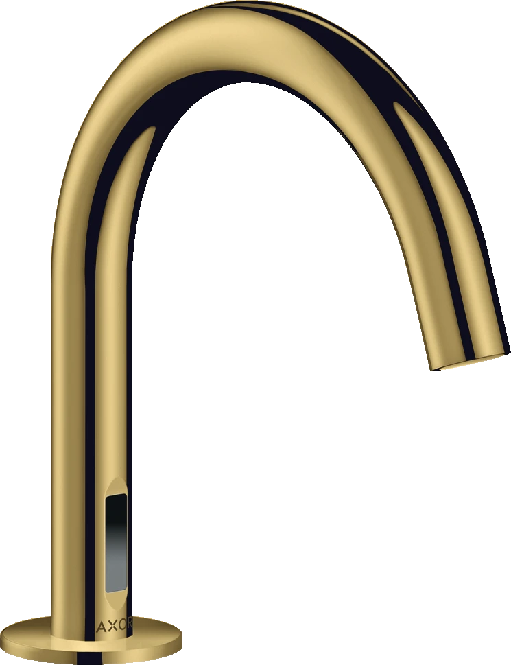 Axor Uno Electronic Taps 504 X 269 X 131mm Gold - Polished