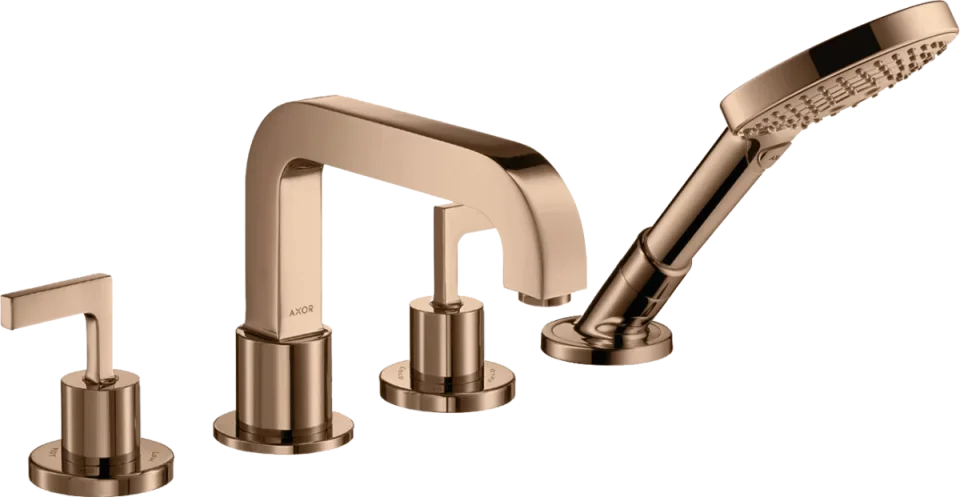 Axor Citterio Bath Mixers Concealed 504 X 263 X 128mm Rose Gold/gold - Polished product image - Image 1