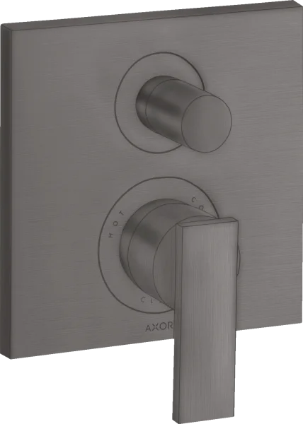 Axor Citterio Bath Mixers Concealed 217 X 187 X 135mm Gunmetal/chrome - Brushed