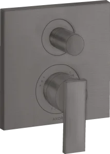 Axor Citterio Bath Mixers Concealed 217 X 187 X 135mm Gunmetal/chrome - Brushed