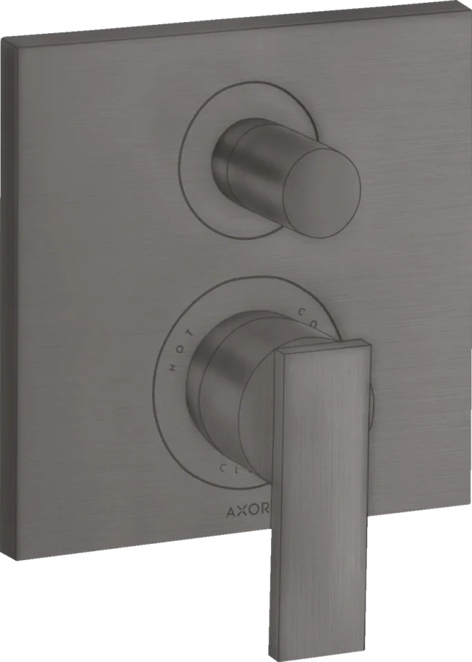 Axor Citterio Bath Mixers Concealed 217 X 187 X 135mm Gunmetal/chrome - Brushed product image - Image 1