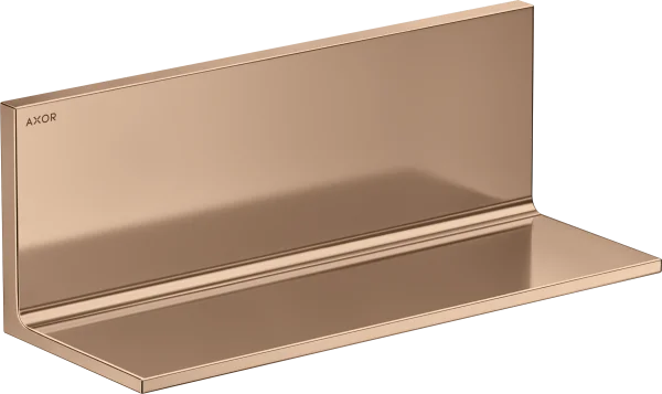 Axor Universal Rectangular Shelves 330 X 215 X 153mm Rose Gold/gold - Polished
