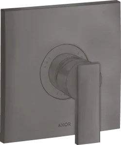 Axor Citterio Shower Mixers Concealed 217 X 187 X 135mm Gunmetal/chrome - Brushed