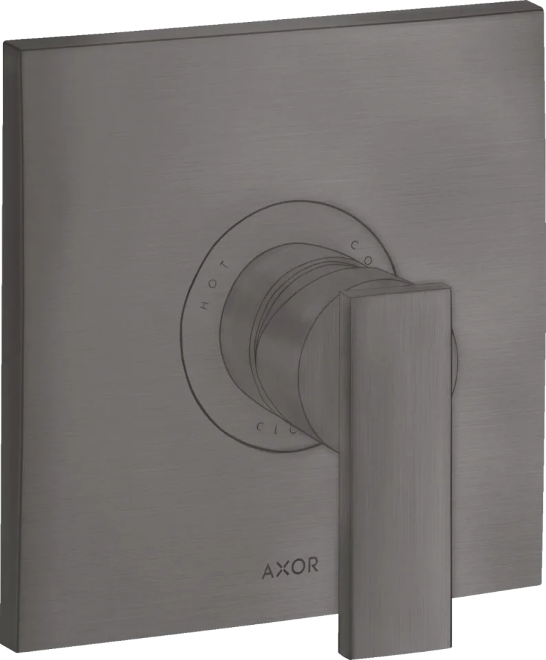 Axor Citterio Shower Mixers Concealed 217 X 187 X 135mm Gunmetal/chrome - Brushed product image - Image 1