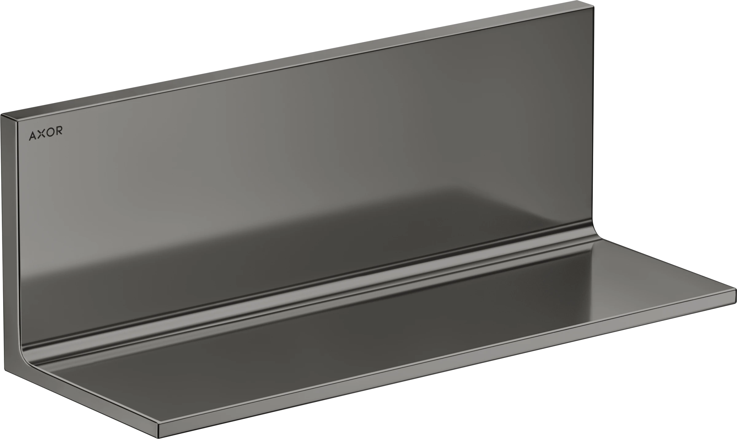 Axor Universal Rectangular Shelves 330 X 215 X 153mm Gunmetal/chrome - Polished