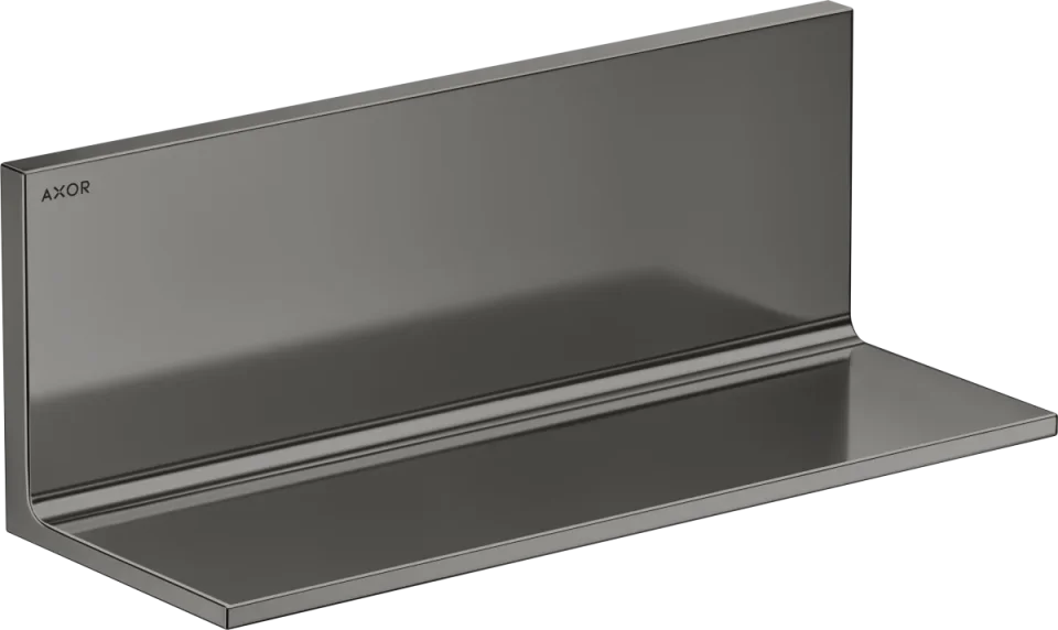 Axor Universal Rectangular Shelves 330 X 215 X 153mm Gunmetal/chrome - Polished product image - Image 1