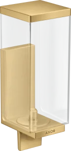 Axor Universal Rectangular Lotion Dispenser 255 X 185 X 180mm Gold - Brushed