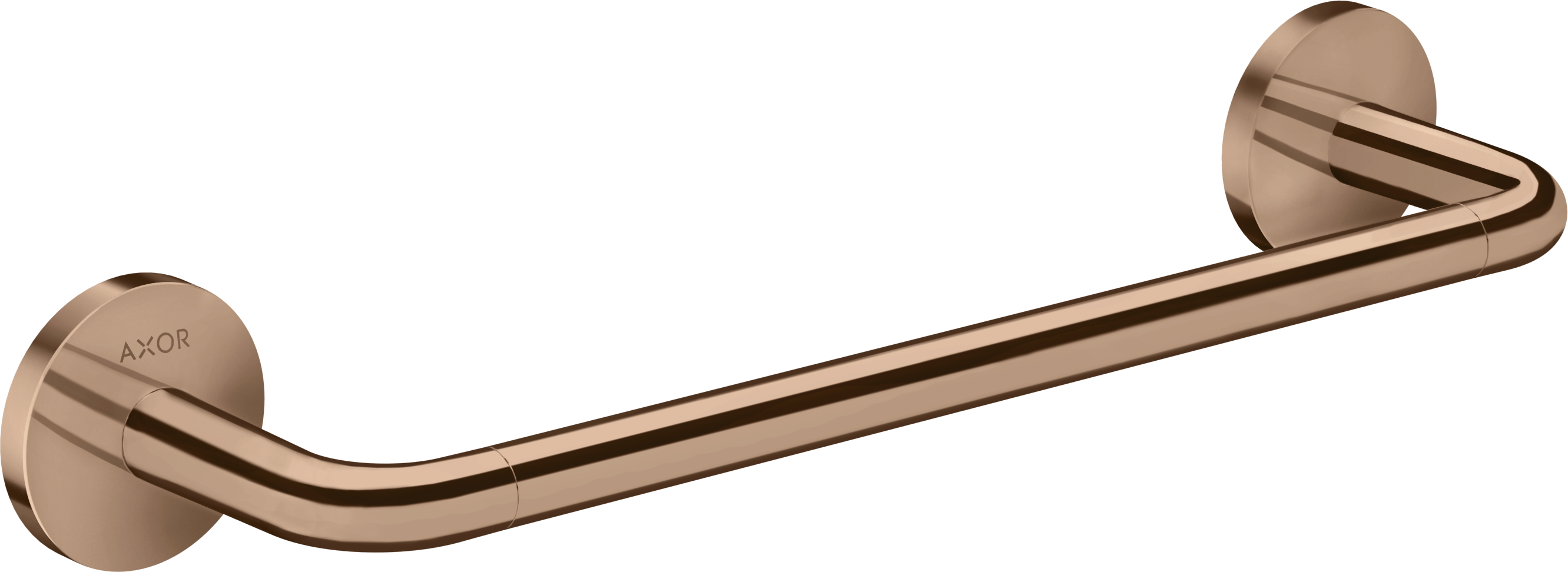 Axor Universal Circular Grab Rails 381 X 95 X 57mm Rose Gold/gold - Polished