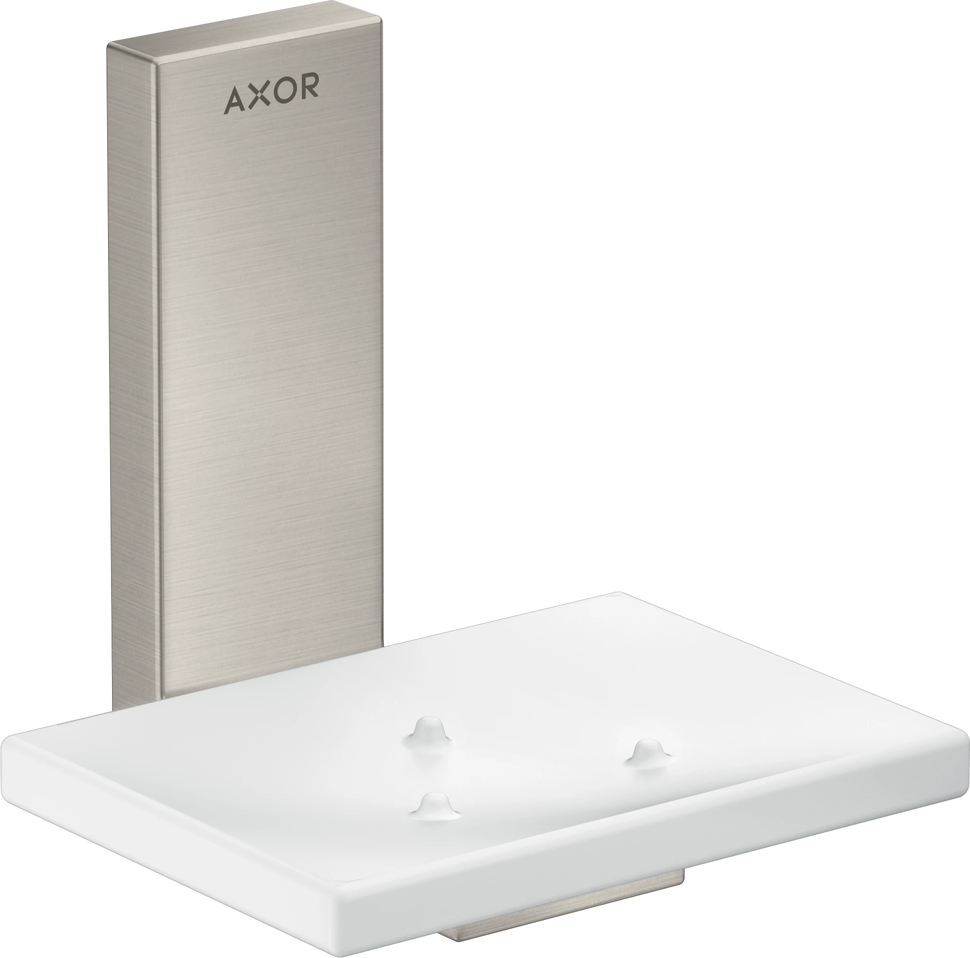 Axor Universal Rectangular Soap Dishes /-basket 135 X 110 X 90mm Stainless Steel