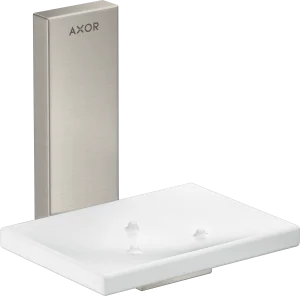 Axor Universal Rectangular Soap Dishes /-basket 135 X 110 X 90mm Stainless Steel