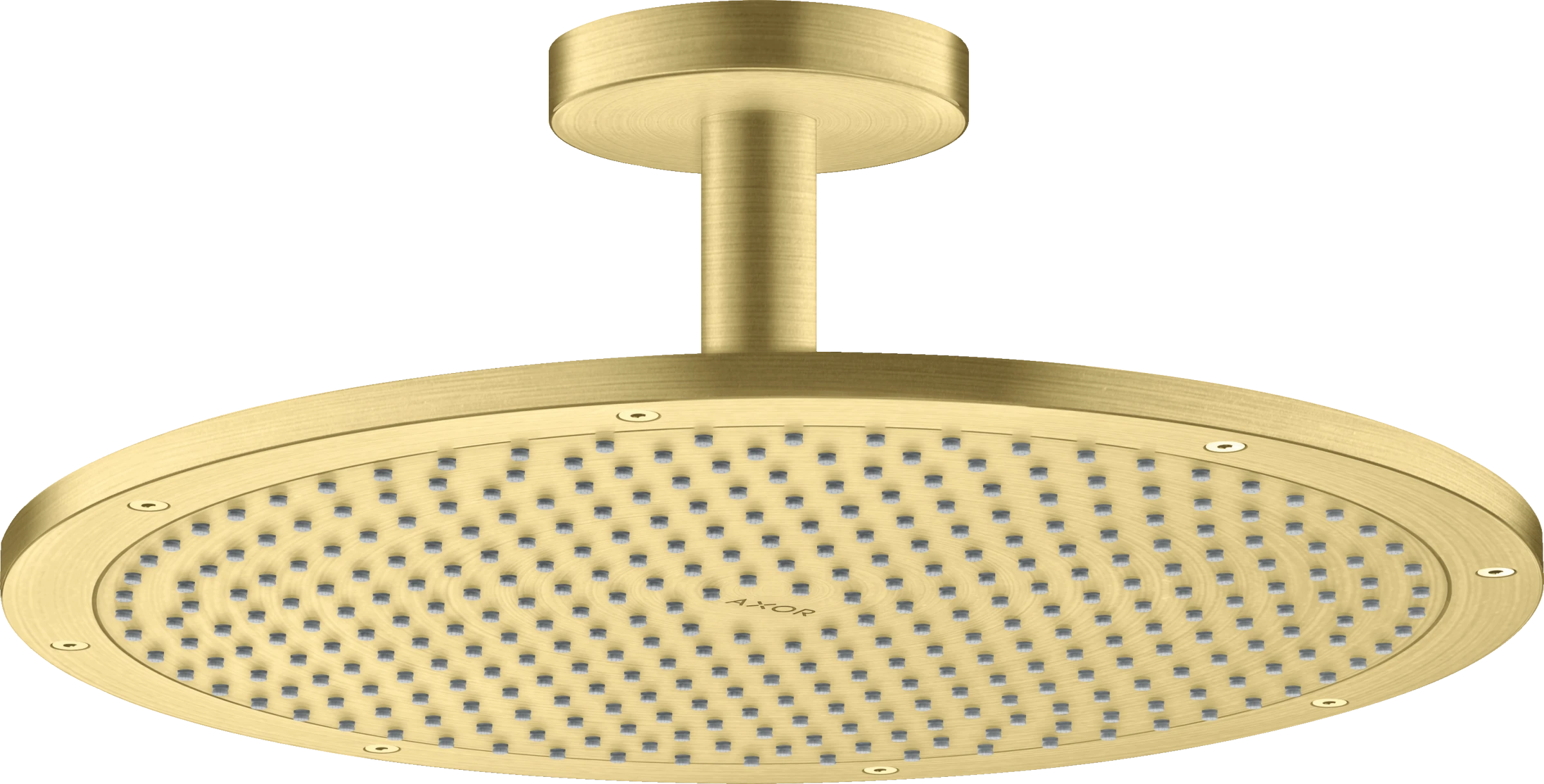 Axor Showersolutions Overhead Showers 490 X 480 X 135mm Brass - Brushed