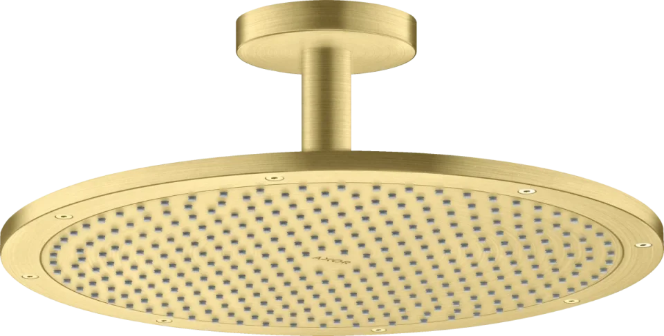 Axor Showersolutions Overhead Showers 490 X 480 X 135mm Brass - Brushed product image - Image 1