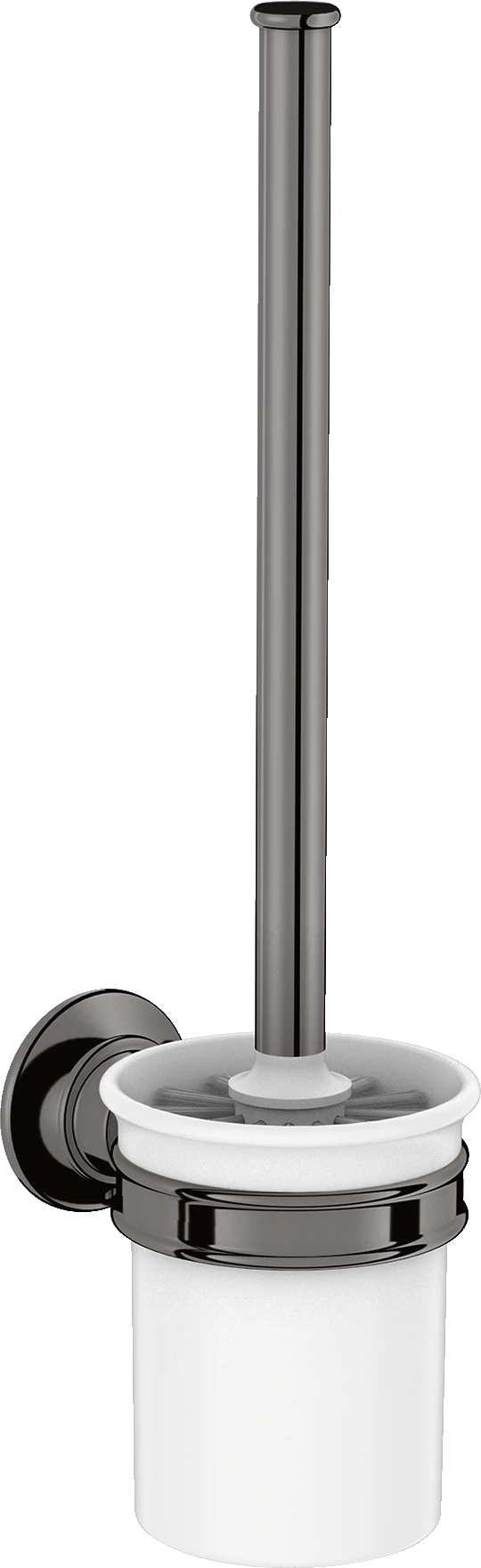 Axor Montreux Toilet Brush Holders 403 X 235 X 105mm Gunmetal/chrome - Polished