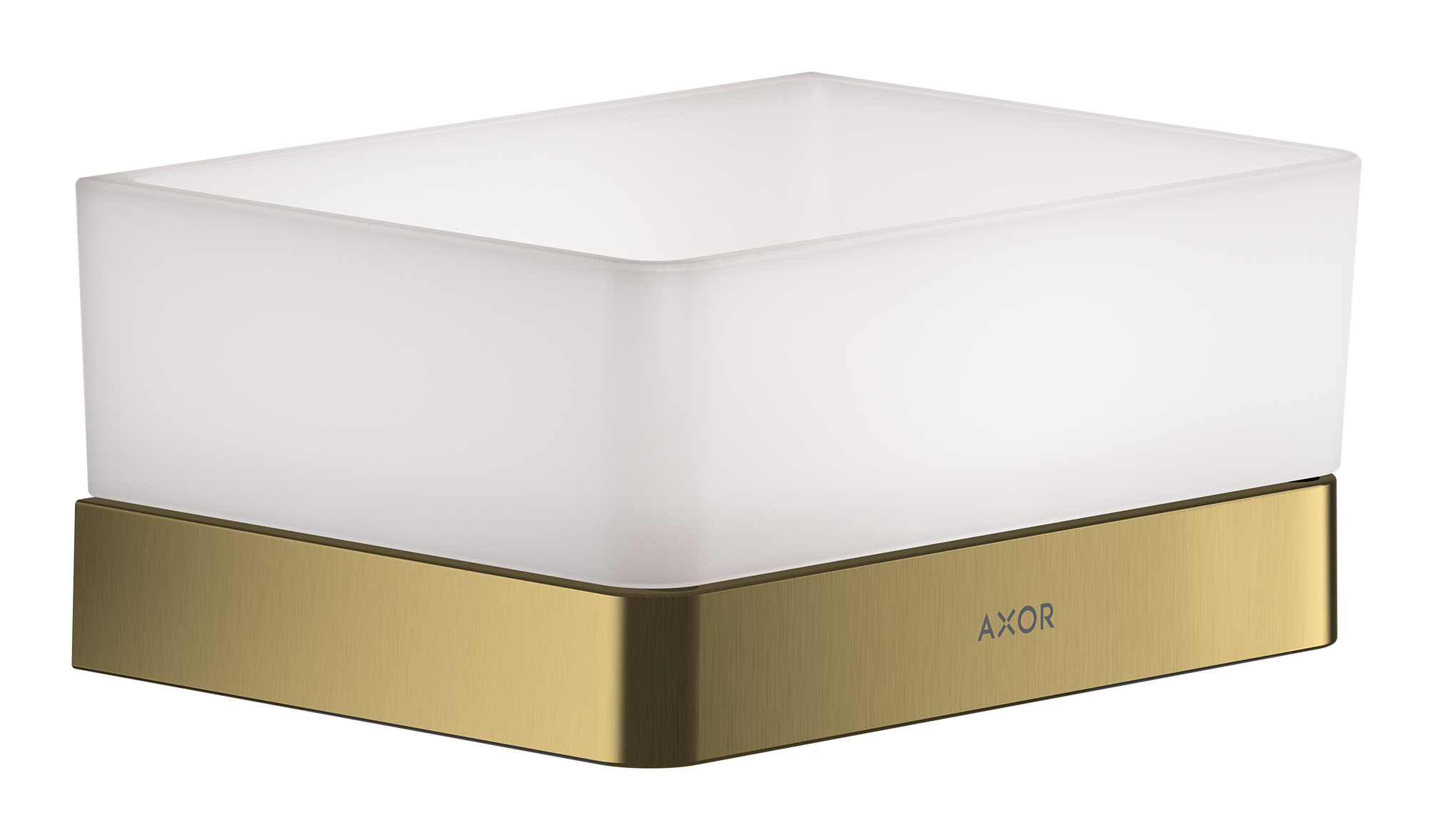 Axor Universal Softsquare Shelves 218 X 185 X 135mm Brass - Brushed