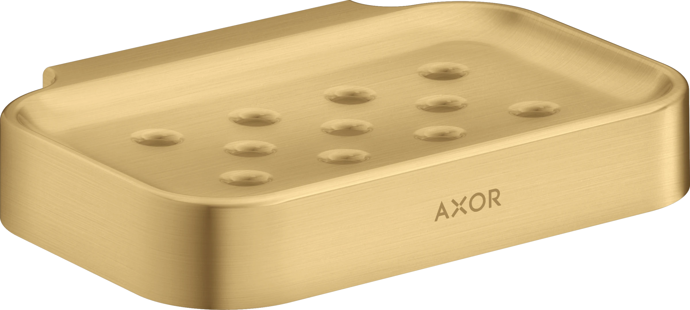 Axor Universal Circular Soap Dishes /-basket 130 X 110 X 87mm Gold - Brushed
