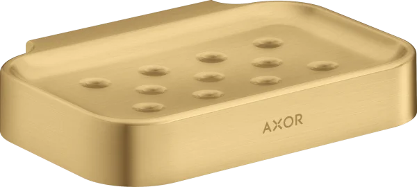 Axor Universal Circular Soap Dishes /-basket 130 X 110 X 87mm Gold - Brushed
