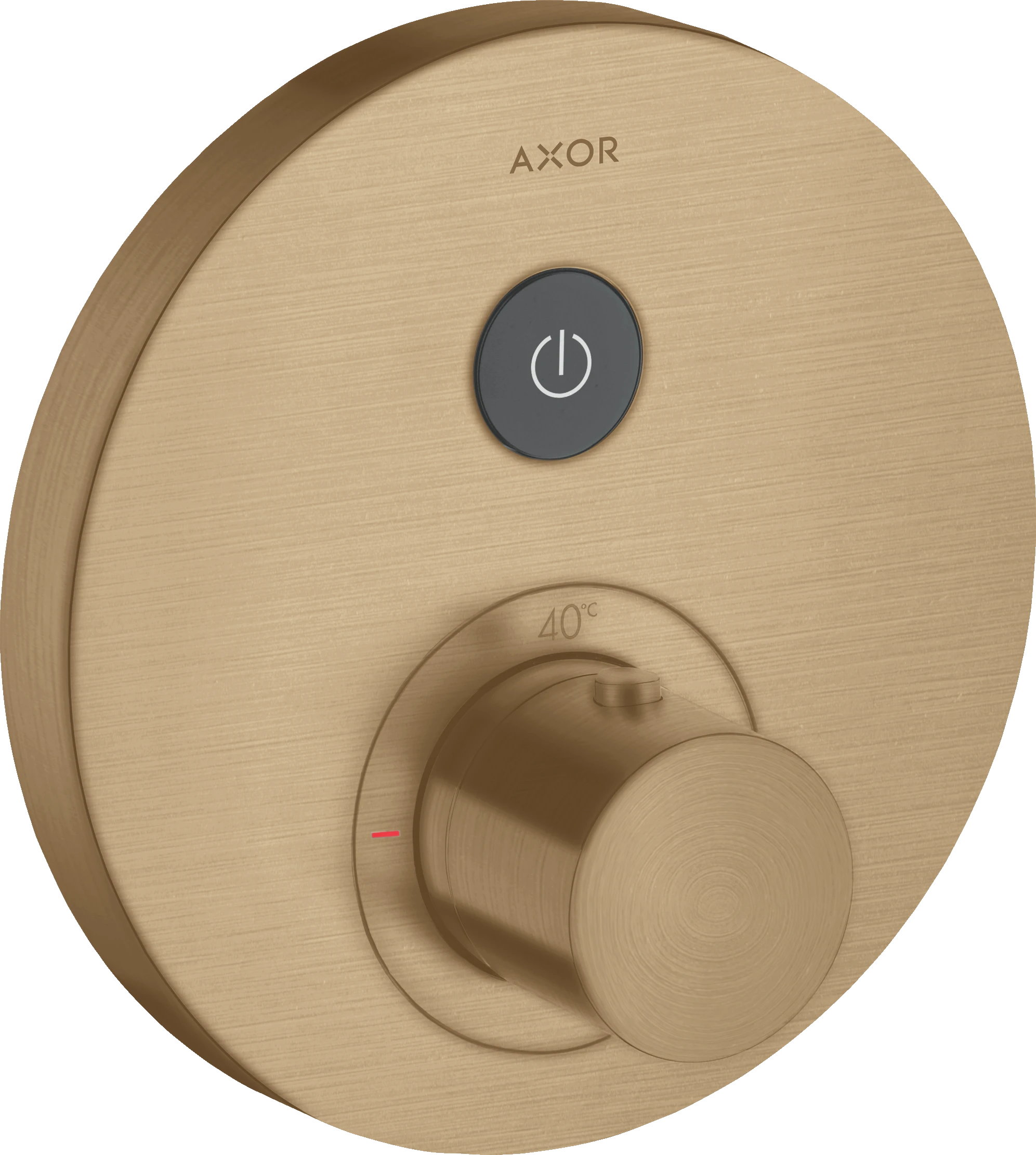 Axor Showerselect Thermostatic Shower Mixer Concealed 220 X 185 X 130mm Bronze - Brushed