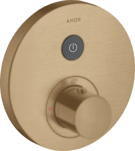 Axor Showerselect Thermostatic Shower Mixer Concealed 220 X 185 X 130mm Bronze - Brushed