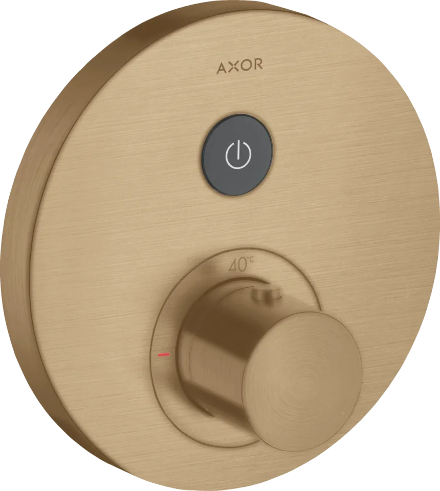 Axor Showerselect Thermostatic Shower Mixer Concealed 220 X 185 X 130mm Bronze - Brushed product image - Image 1